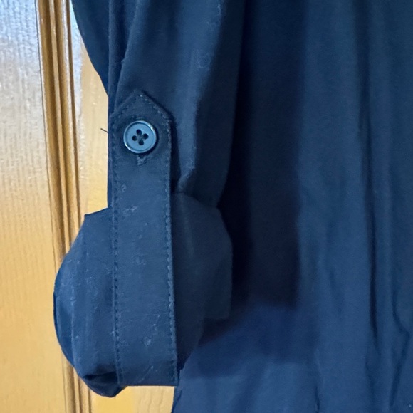 Gloria Vanderbilt Black Dress Shirt - Picture 4 of 6